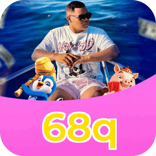 Interface do aplicativo 68q mostrando jogos disponíveis no iOS e Android